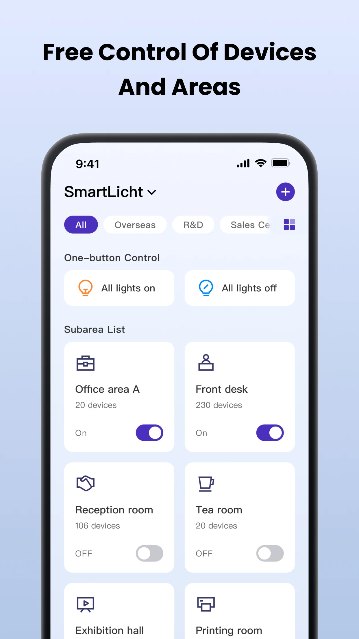 SmartLicht screenshot